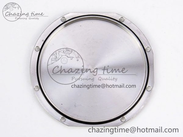 Ronde De Cartier 36mm DRF 1:1 Best Edition Sandblasted Silver-Plated White Dial on Black Leather Strap Ronda Quartz