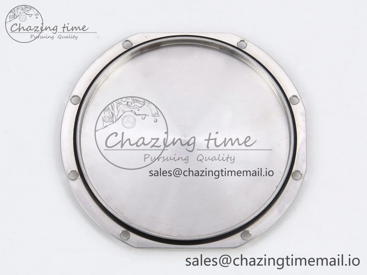 Ronde Must De Cartier 36mm DRF 1:1 Best Edition Sandblasted Silver-Plated White Dial on Black Leather Strap Ronda Quartz
