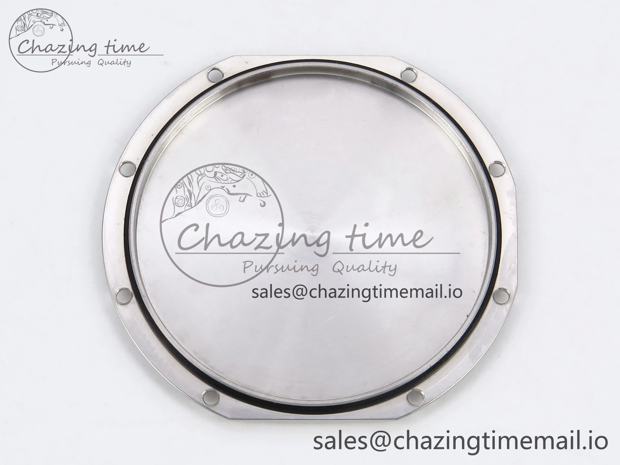 Ronde Must De Cartier 36mm DRF 1:1 Best Edition Sandblasted Silver-Plated White Dial on Black Leather Strap Ronda Quartz