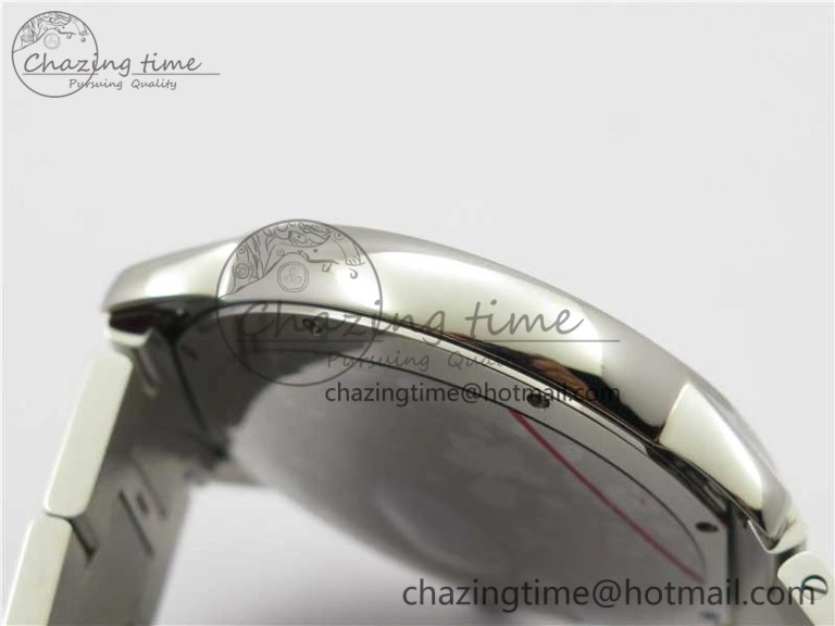 Ronde Solo de Cartier 42mm AF 1:1 Best Edition Blue Dial on SS Bracelet MIYOTA 9015