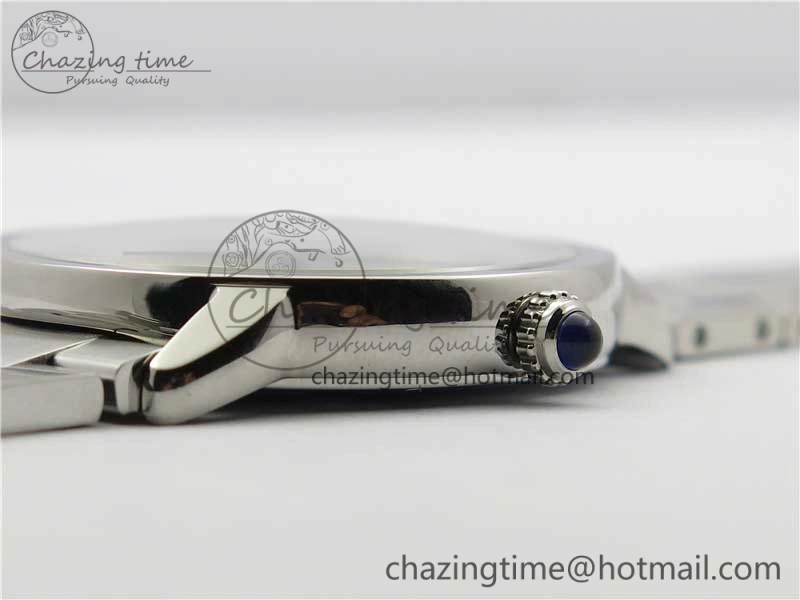 Ronde Solo de Cartier 42mm AF 1:1 Best Edition Blue Dial on SS Bracelet MIYOTA 9015