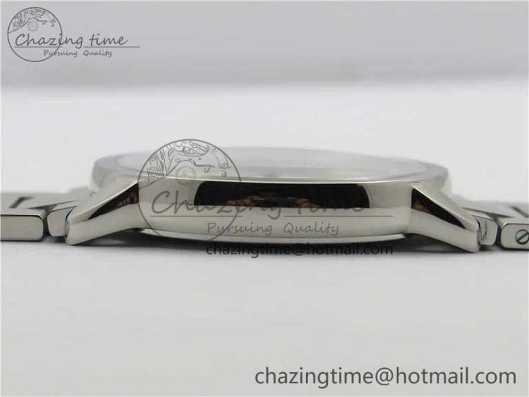 Ronde Solo de Cartier 42mm AF 1:1 Best Edition Blue Dial on SS Bracelet MIYOTA 9015