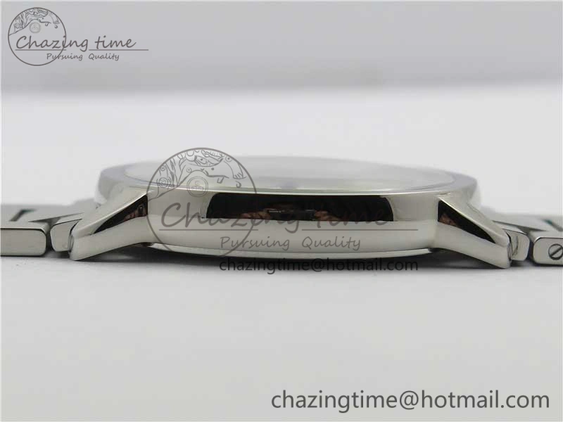 Ronde Solo de Cartier 42mm AF 1:1 Best Edition Blue Dial on SS Bracelet MIYOTA 9015