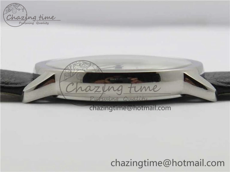Ronde Solo de Cartier 42mm AF 1:1 Best Edition White Dial on Black Croco Leather Strap MIYOTA 9015