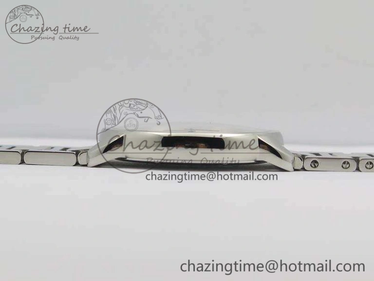 Ronde Solo de Cartier 42mm ZF 1:1 Best Edition White Dial On SS Bracelet MIYOTA 9015