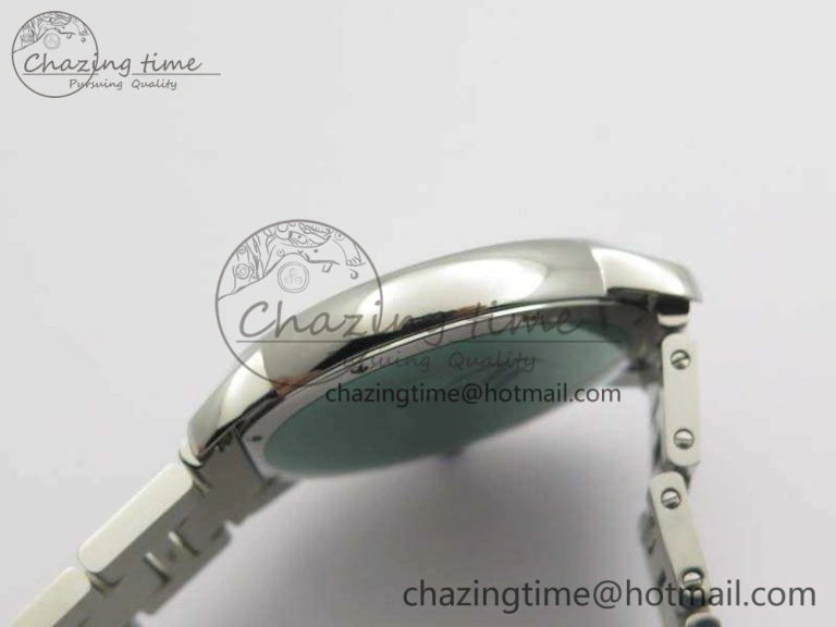 Ronde Solo de Cartier 42mm ZF 1:1 Best Edition White Dial On SS Bracelet MIYOTA 9015