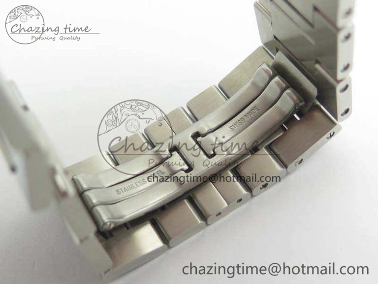 Ronde Solo de Cartier 42mm ZF 1:1 Best Edition White Dial On SS Bracelet MIYOTA 9015