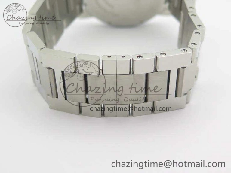 Ronde Solo de Cartier 42mm ZF 1:1 Best Edition White Dial On SS Bracelet MIYOTA 9015