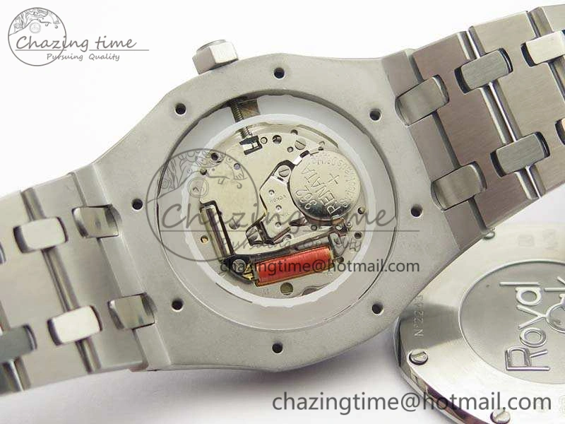 Royal Oak 15000 Frosted 33mm OM Best Edition Gray Dial On SS Bracelet Quartz