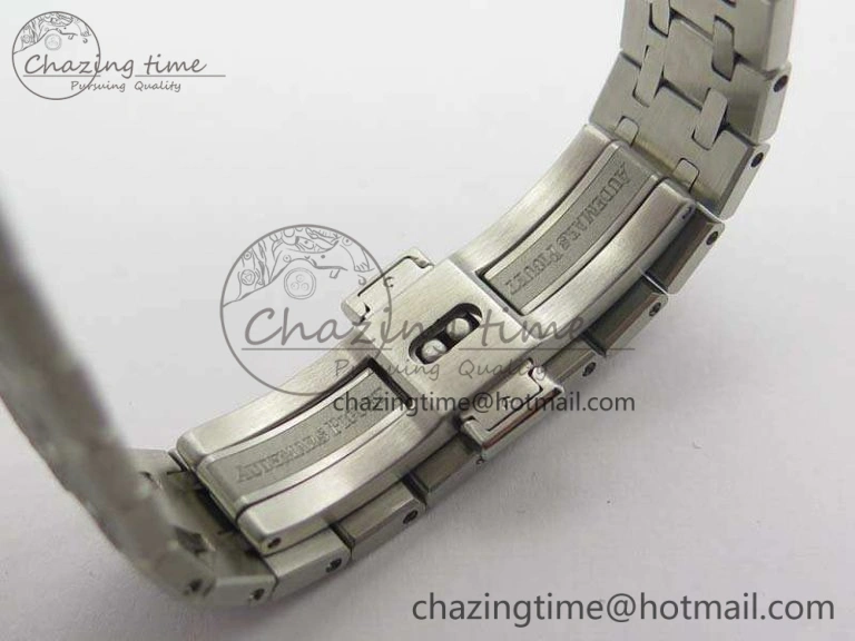 Royal Oak 15000 Frosted 33mm OM Best Edition Gray Dial On SS Bracelet Quartz
