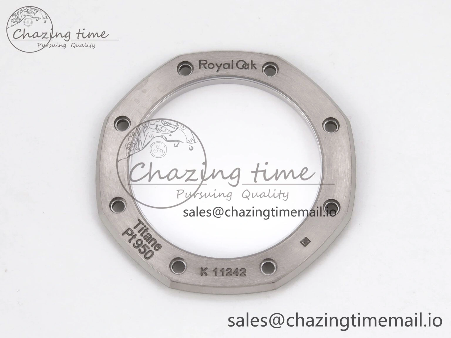 Royal Oak 15202IP SS ZF 1:1 Best Edition Blue Textured Dial on SS Bracelet A2121 Super Clone V2