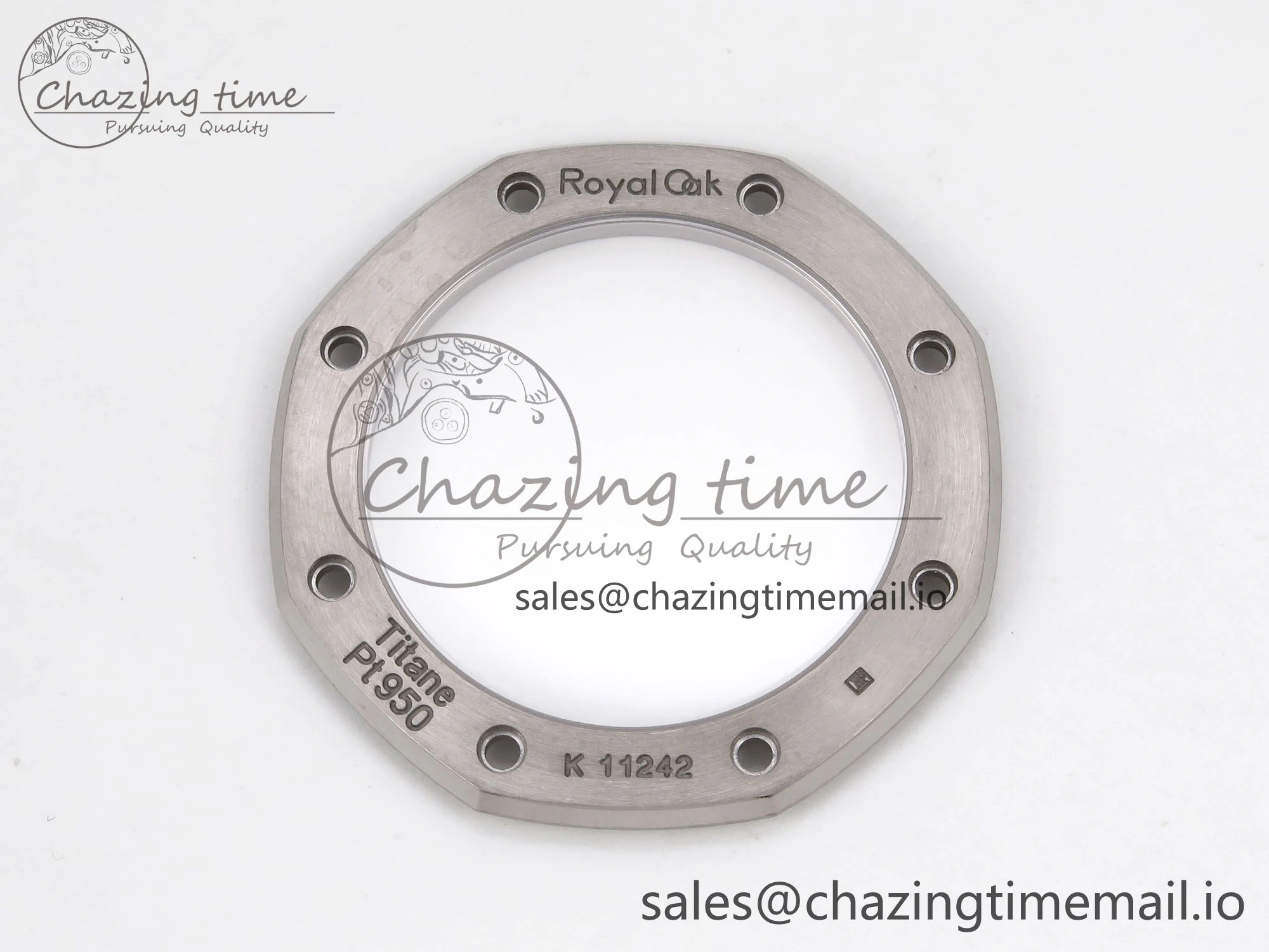 Royal Oak 15202IP SS ZF 1:1 Best Edition Blue Textured Dial on SS Bracelet A2121 Super Clone V2