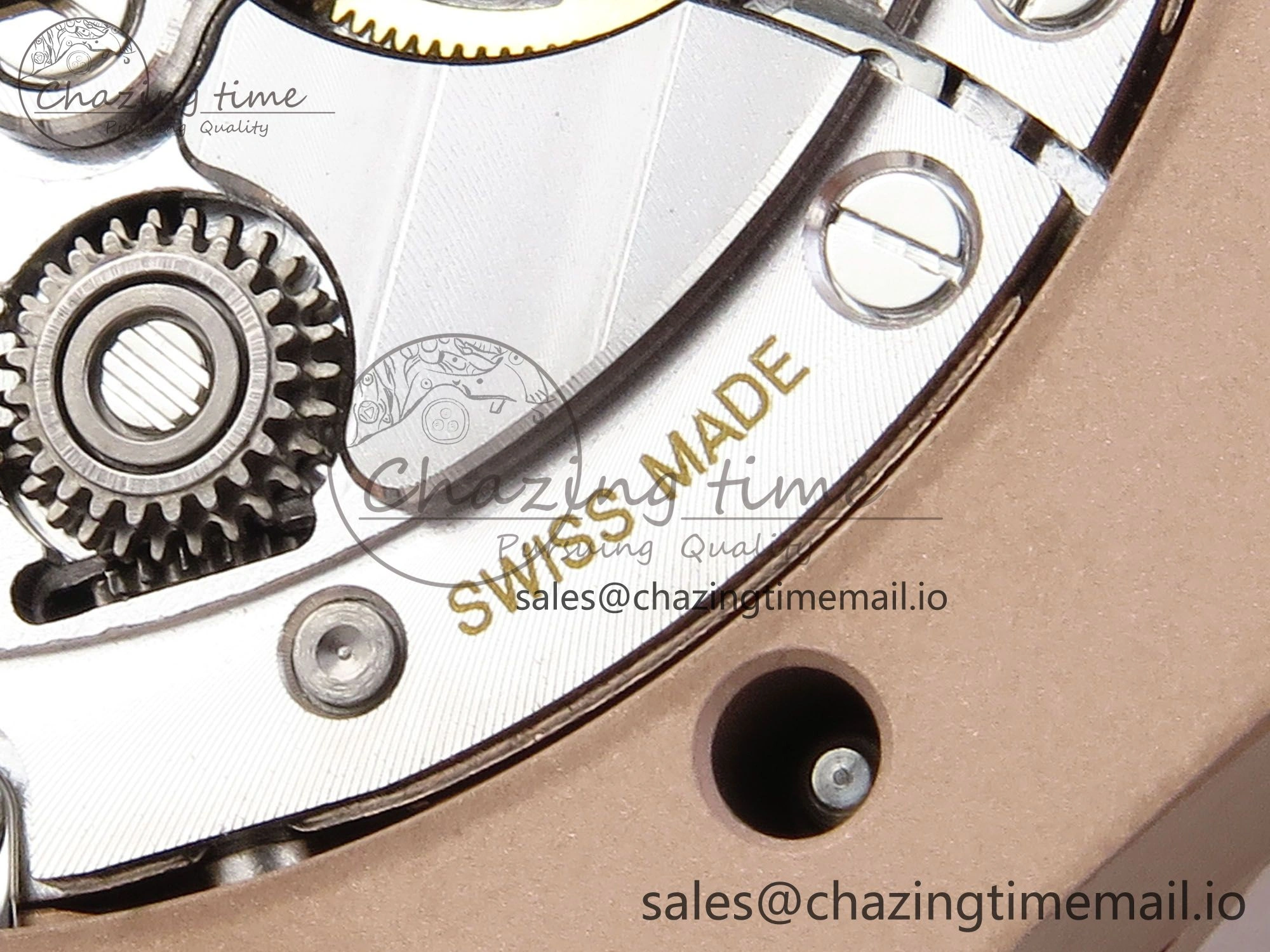 Royal Oak 15500 RG APSF 1:1 Best Edition Black Dial on RG Bracelet SA4302 Super Clone V2 (SW Dial)