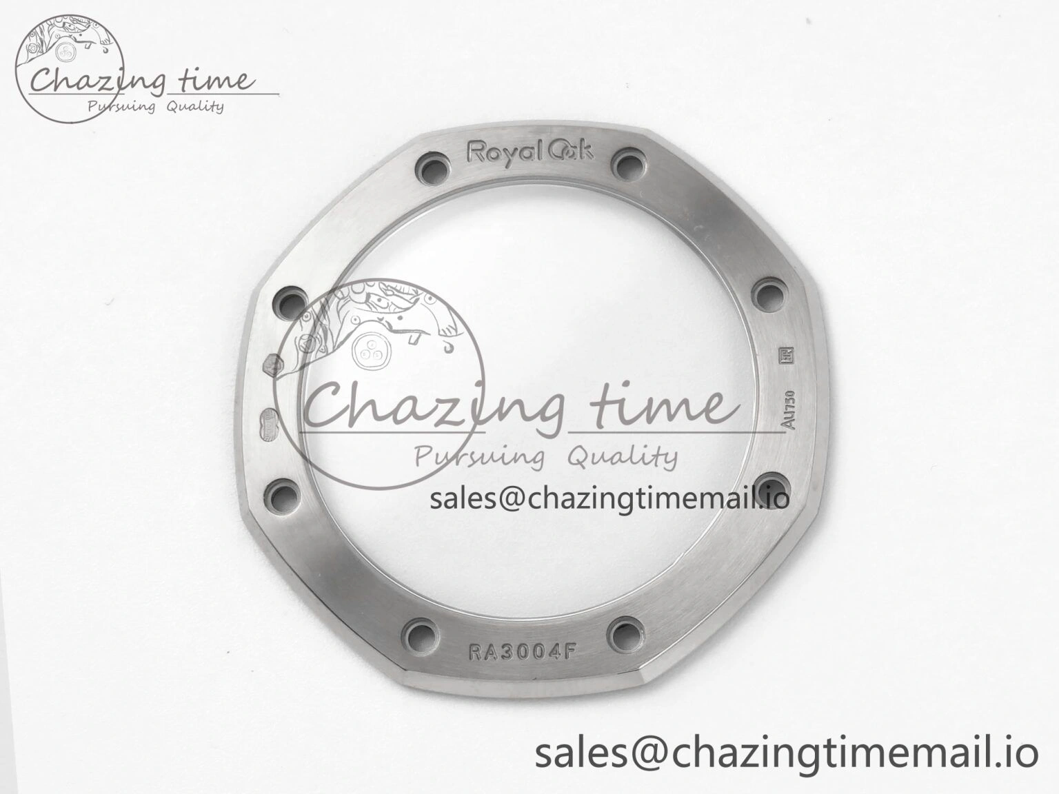 Royal Oak 15500 SS APSF 1:1 Best Edition Gray Dial on SS Bracelet SA4302 Super Clone V2 (SW Dial)