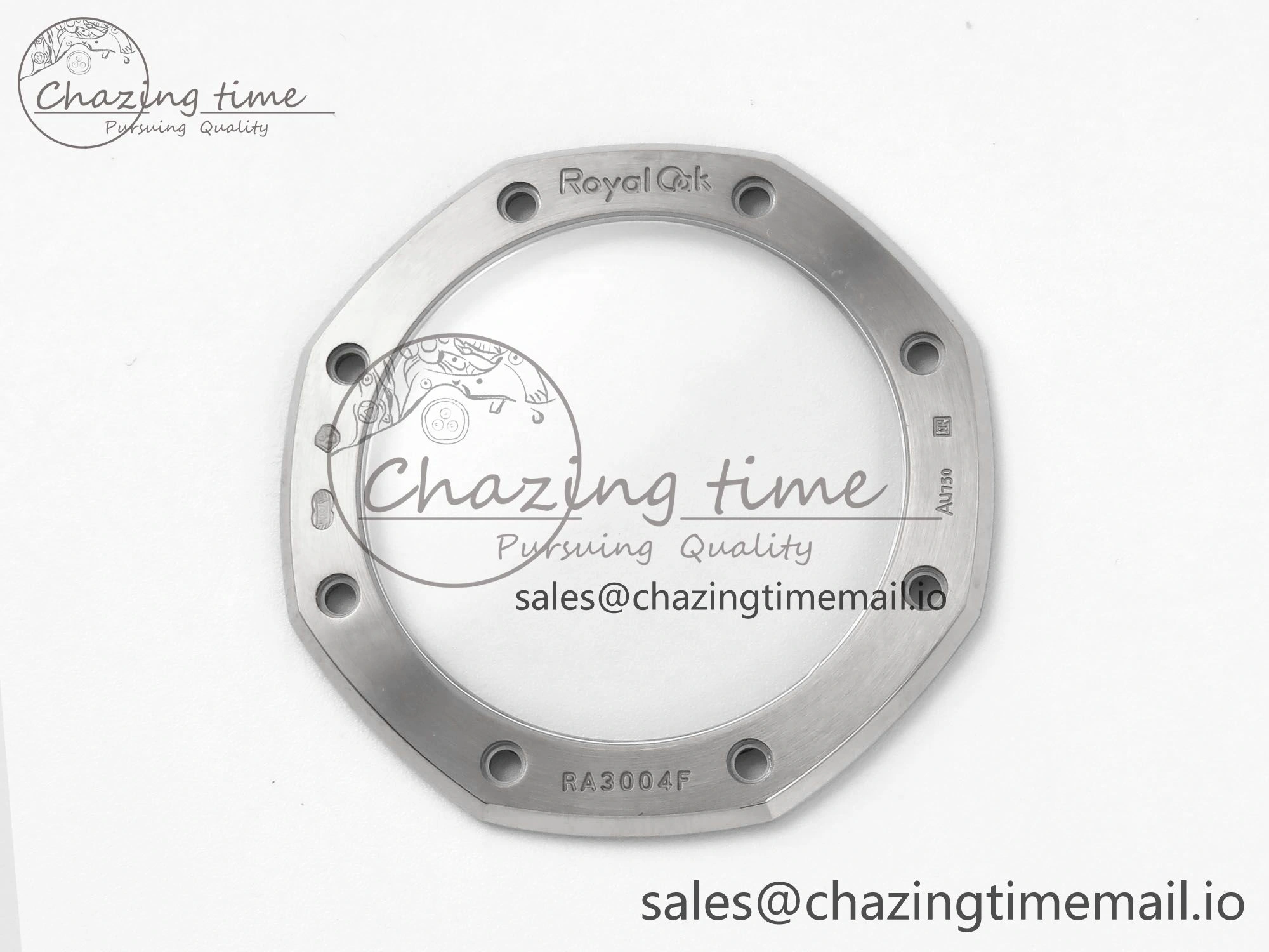 Royal Oak 15500 SS APSF 1:1 Best Edition Gray Dial on SS Bracelet SA4302 Super Clone V2 (SW Dial)