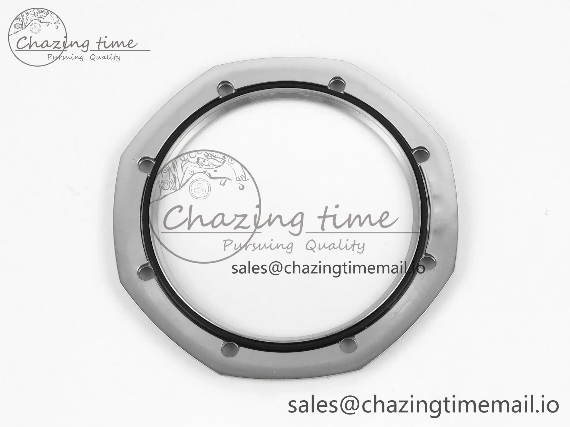Royal Oak 15500 SS APSF 1:1 Best Edition Gray Dial on SS Bracelet SA4302 Super Clone V2 (SW Dial)