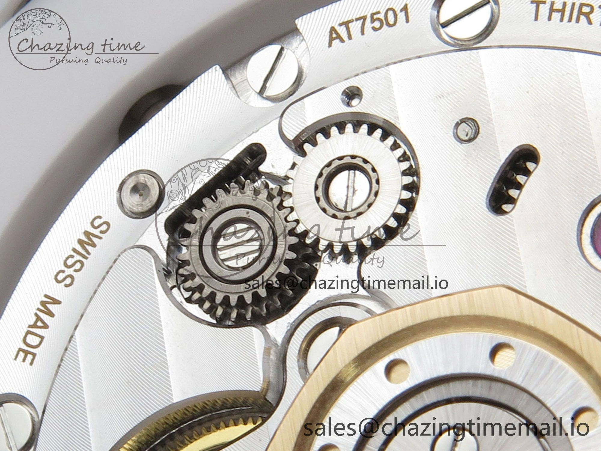 Royal Oak 15500 White Ceramic APSF 1:1 Best Edition Blue Dial On White Bracelet SA4302 Super Clone