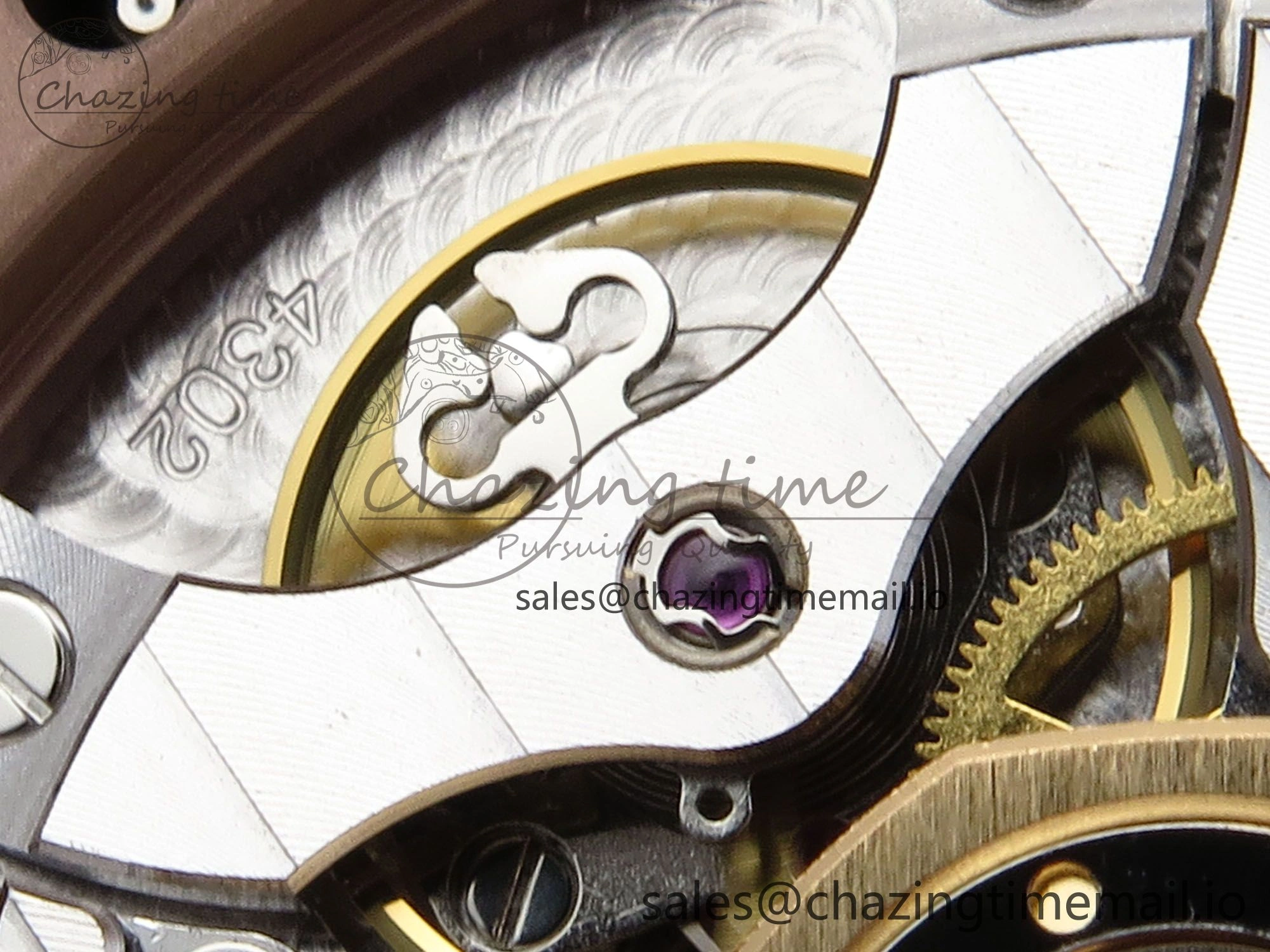 Royal Oak 15510 RG APSF 1:1 Best Edition Black Dial on RG Bracelet SA4302 Super Clone V2 (SW Dial)