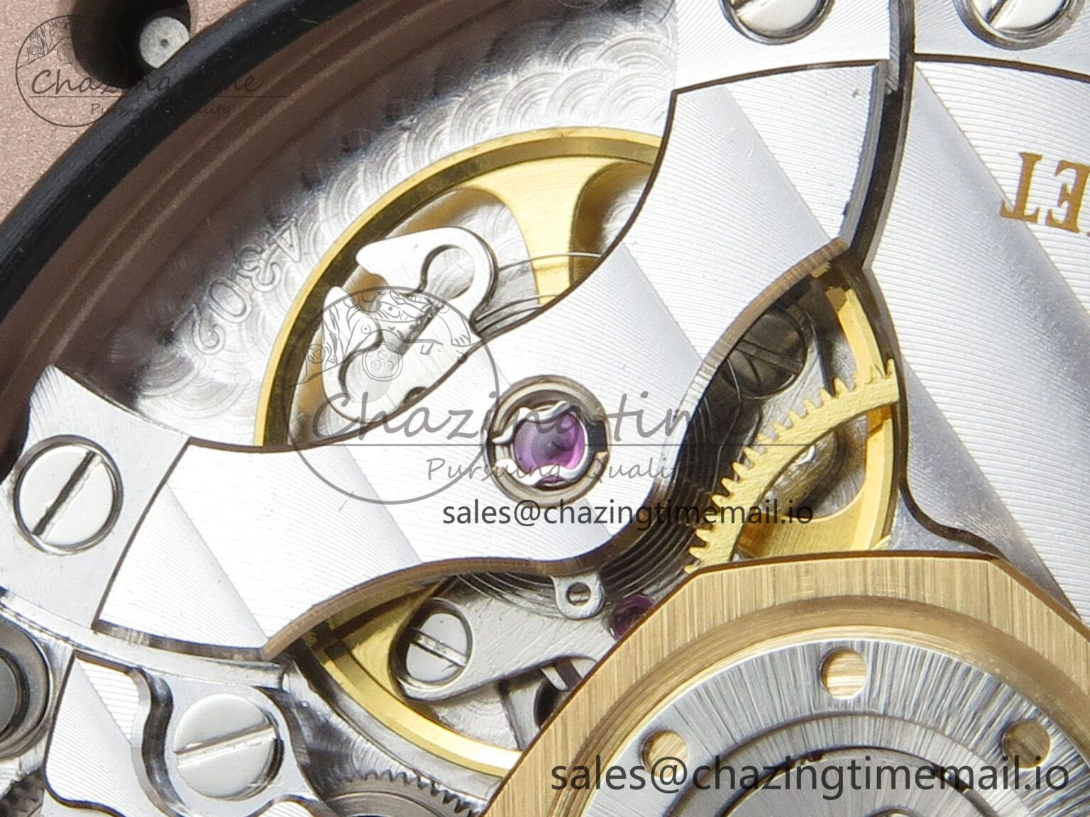Royal Oak 15510 RG TWSF Best Edition Blue Textured Dial on RG Bracelet SA4302 Super Clone