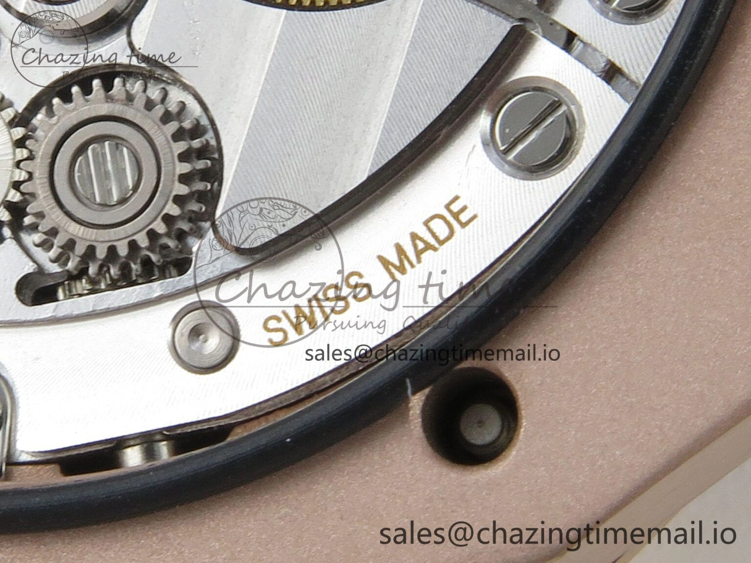 Royal Oak 15510 RG TWSF Best Edition Blue Textured Dial on RG Bracelet SA4302 Super Clone