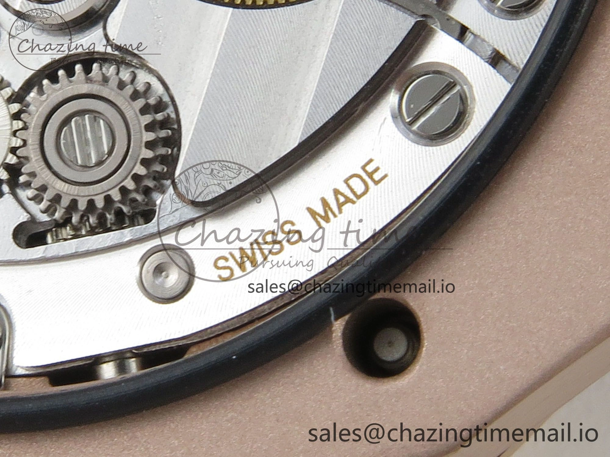 Royal Oak 15510 RG TWSF Best Edition Blue Textured Dial on RG Bracelet SA4302 Super Clone