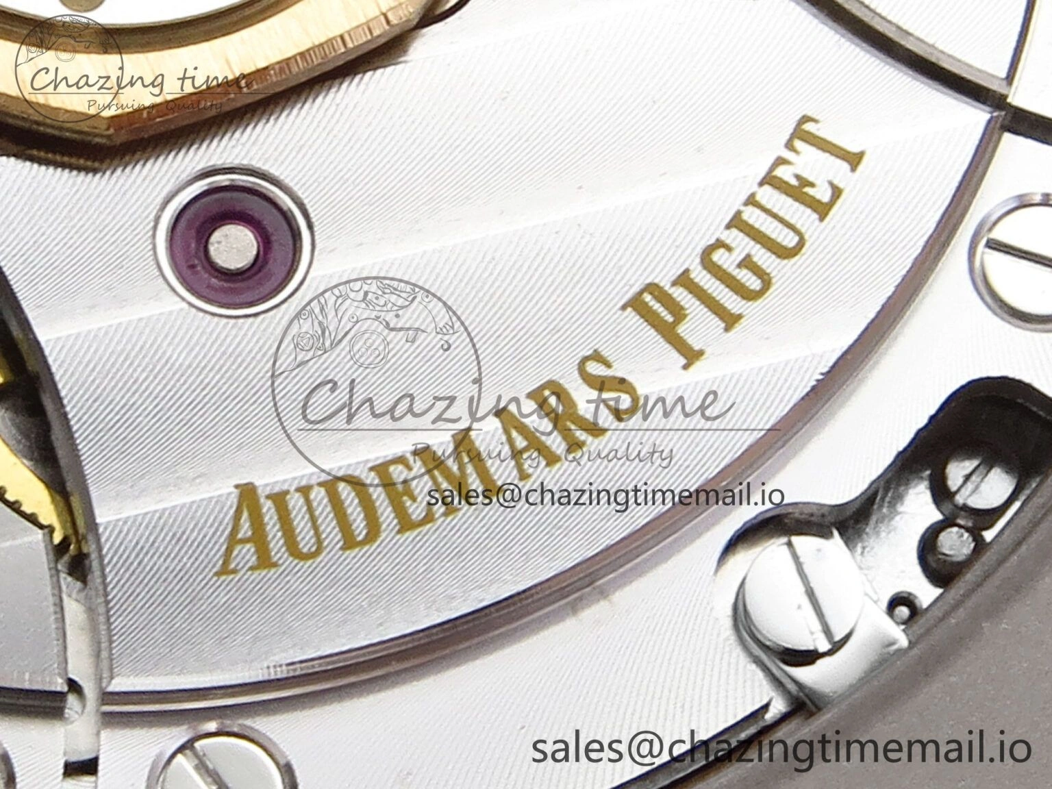 Royal Oak 15510 SS APSF 1:1 Best Edition Blue Dial on SS Bracelet SA4302 Super Clone V2 (SW Dial)