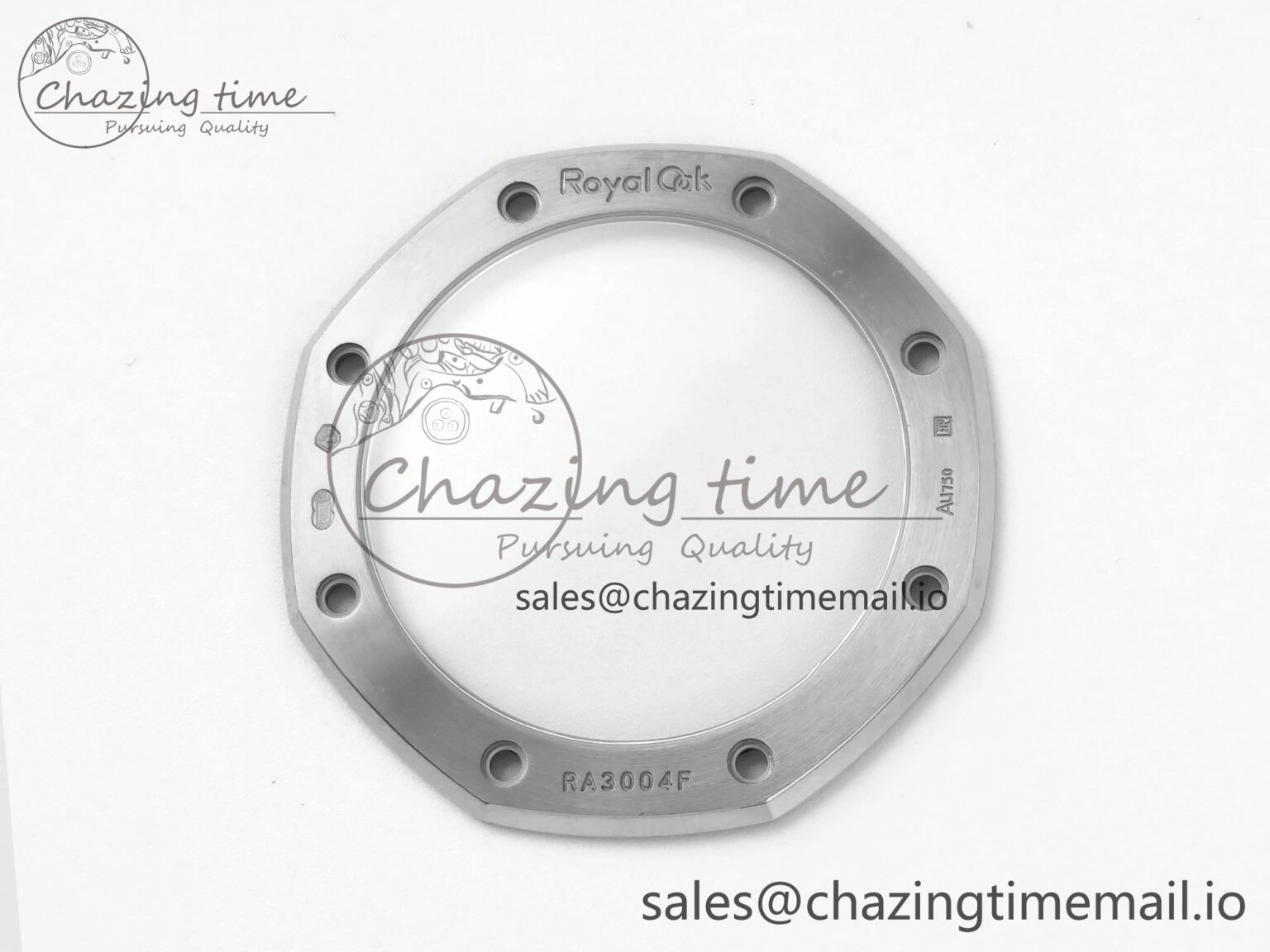 Royal Oak 15510 SS APSF 1:1 Best Edition Blue Dial on SS Bracelet SA4302 Super Clone V2 (SW Dial)