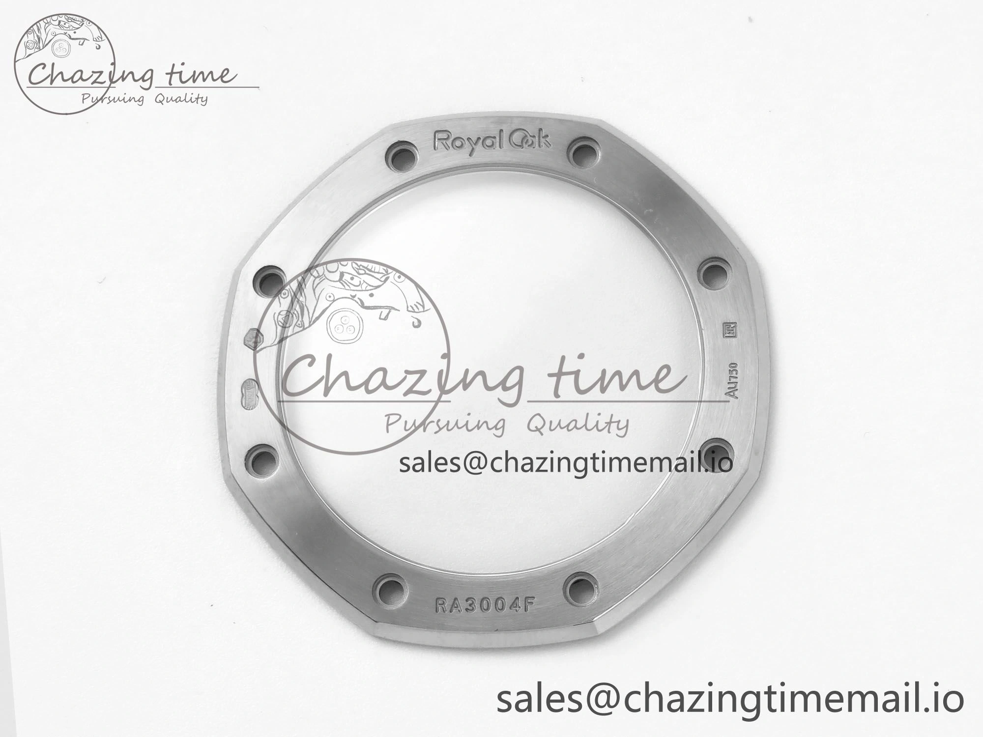 Royal Oak 15510 SS APSF 1:1 Best Edition Blue Dial on SS Bracelet SA4302 Super Clone V2 (SW Dial)