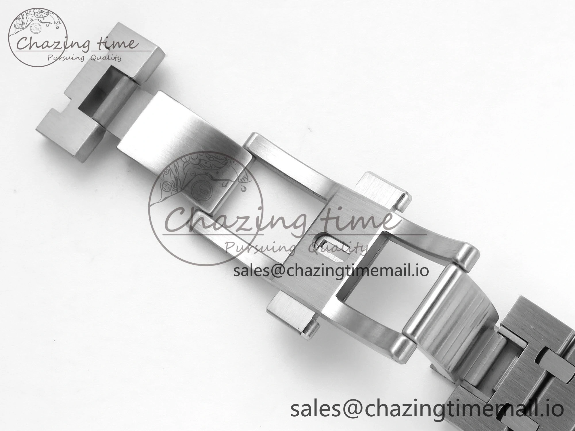 Royal Oak 15510 SS APSF 1:1 Best Edition Blue Dial on SS Bracelet SA4302 Super Clone V2 (SW Dial)