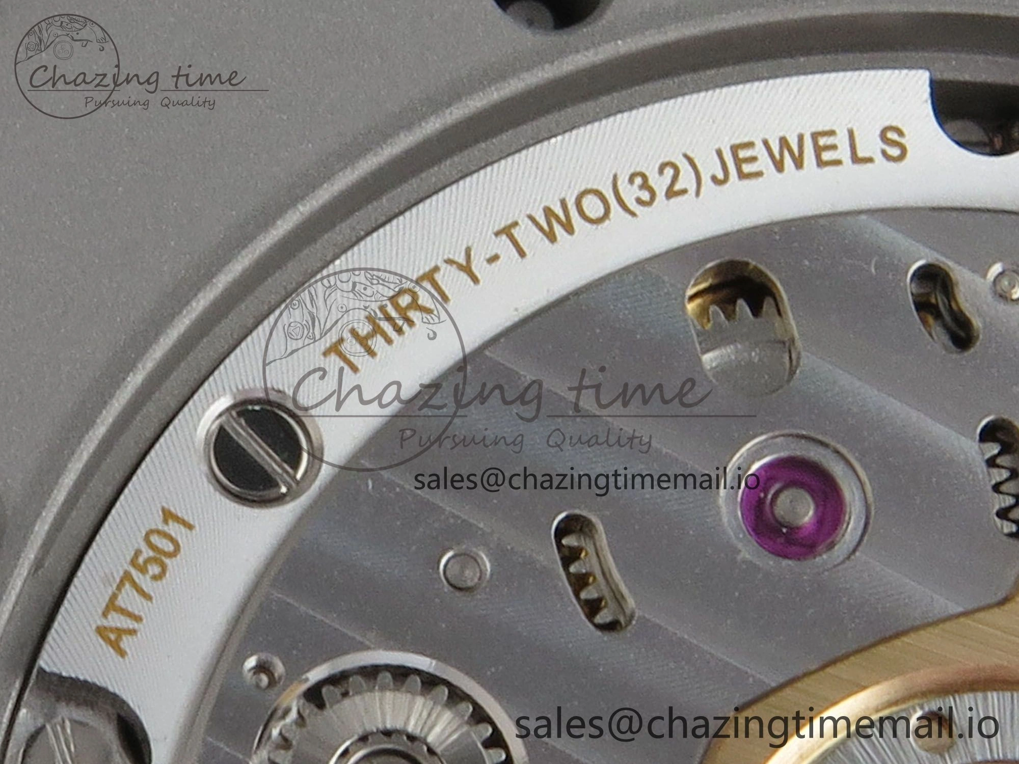 Royal Oak 15510 SS TWSF Best Edition Gray Textured Dial on SS Bracelet SA4302 Super Clone