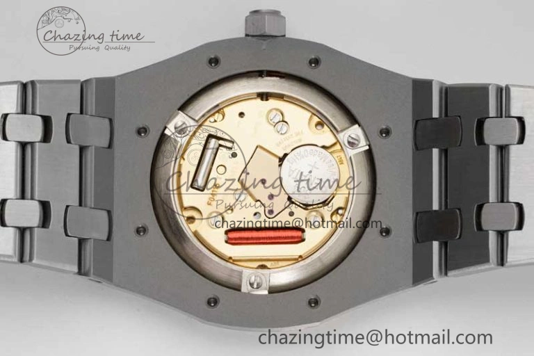 Royal Oak 33mm Ladies SS 8F Best Edition Black Dial on SS Bracelet Quartz