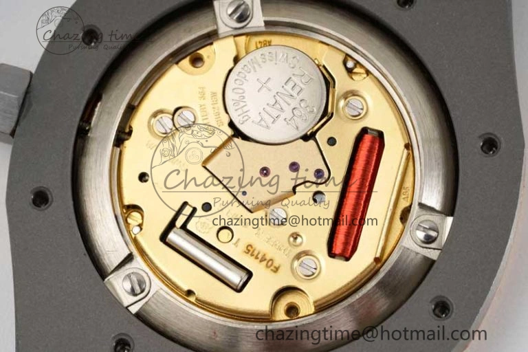 Royal Oak 33mm Ladies SS 8F Best Edition White Dial on SS Bracelet Quartz