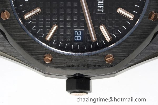 Royal Oak 34mm Black Ceramic BF Best Edition Black Dial on Black Ceramic Bracelet A5800