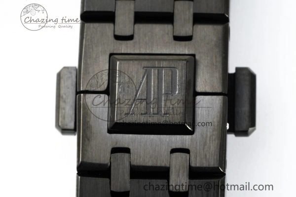 Royal Oak 34mm Black Ceramic BF Best Edition Black Dial on Black Ceramic Bracelet A5800