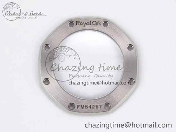 Royal Oak 34mm SS ZF 1:1 Best Edition White Textured Dial on SS Bracelet A5800