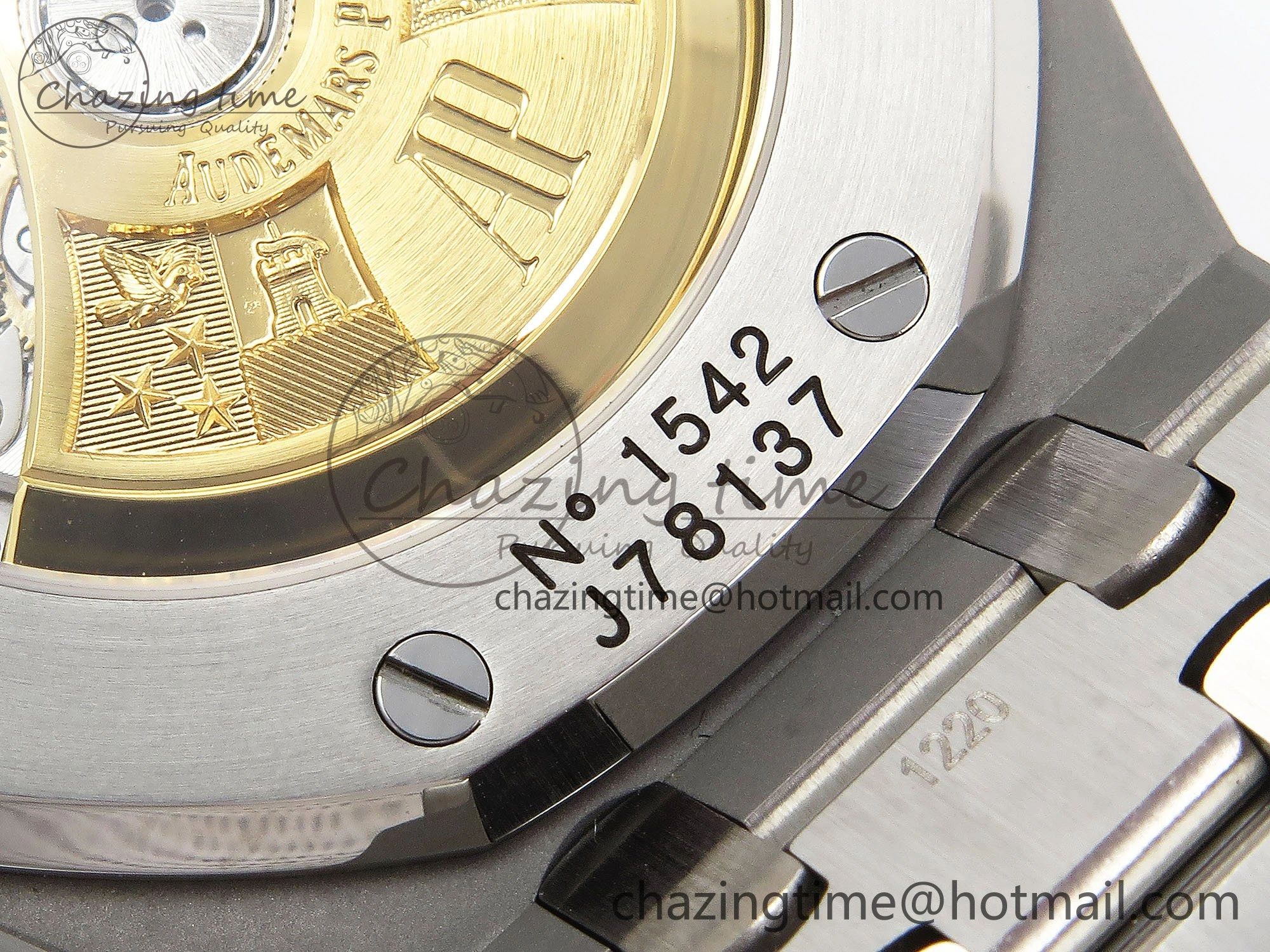 Royal Oak 37mm 15450 Diamond SS APSF 1:1 Best Edition Black Textured Dial on SS Bracelet SA3120 Super Clone
