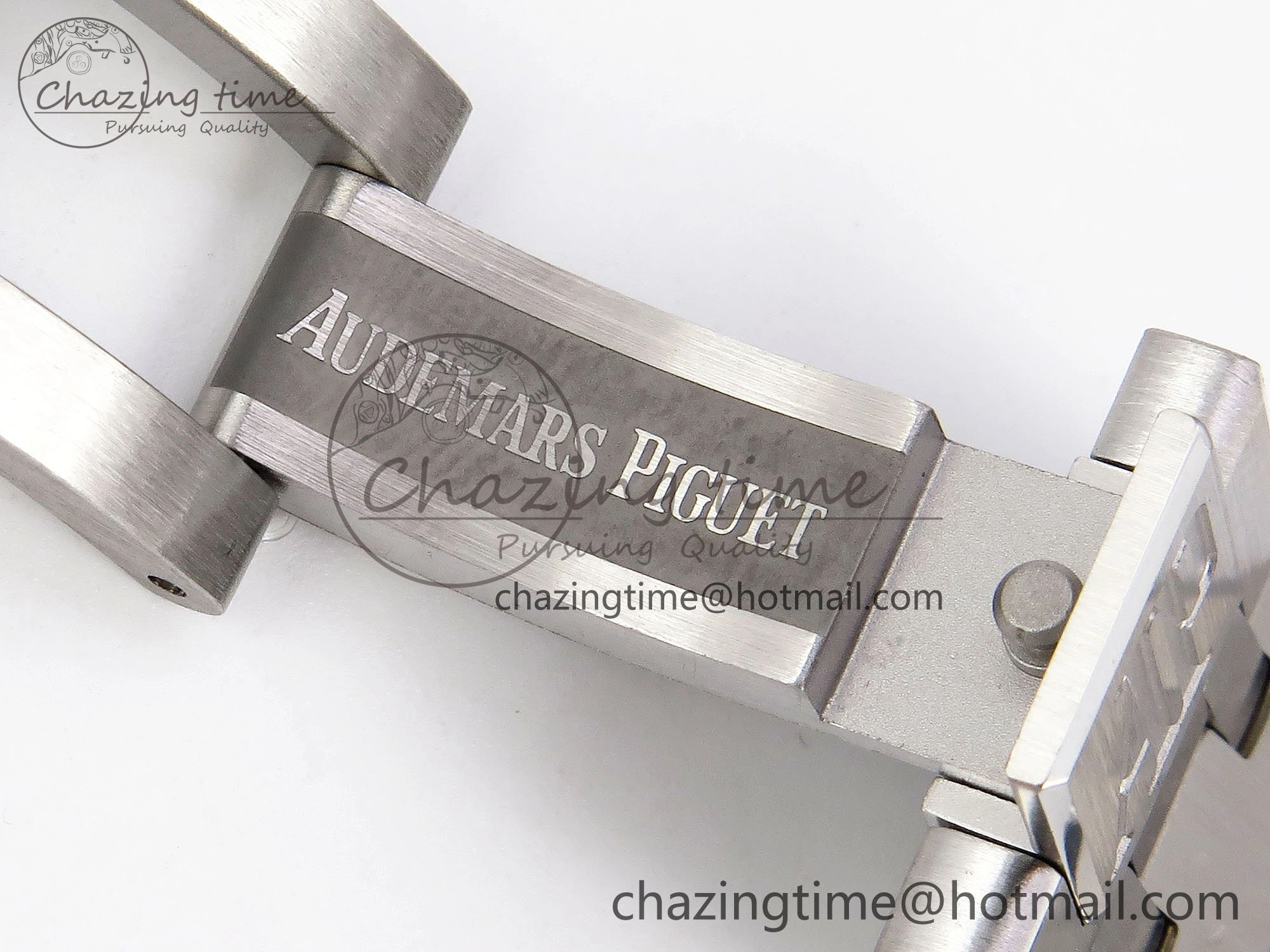 Royal Oak 37mm 15450 Diamond SS APSF 1:1 Best Edition Black Textured Dial on SS Bracelet SA3120 Super Clone