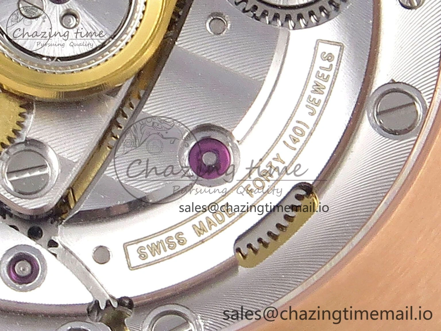 Royal Oak 37mm 15450 RG Diamonds Bezel IPF Best Edition White Dial on RG Bracelet SA3120 Super Clone