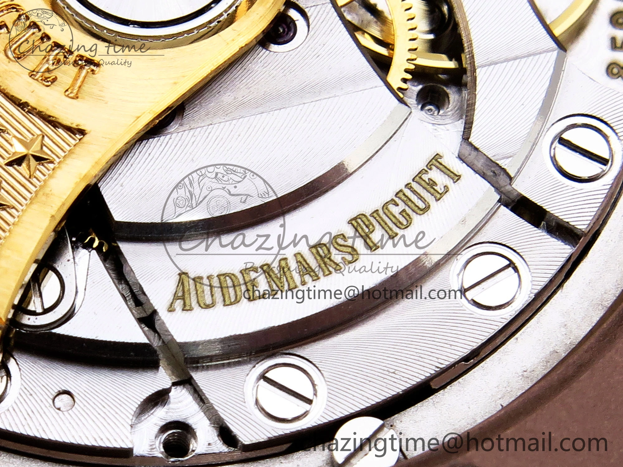Royal Oak 37mm 15450 RG IPF Best Edition White Dial on RG Bracelet SA3120 Super Clone