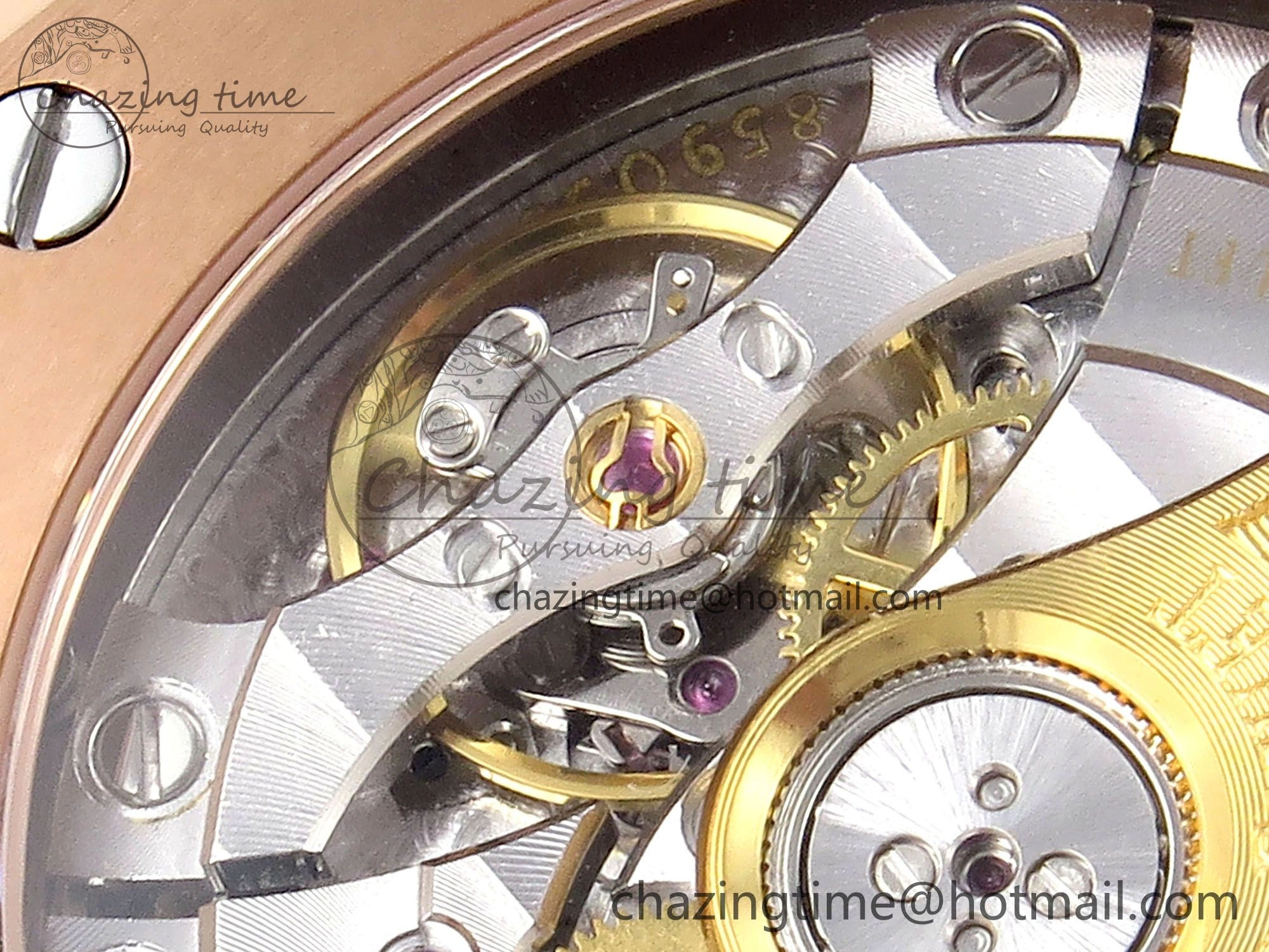 Royal Oak 37mm 15450 RG Rainbow Diamonds Bezel IPF Best Edition RG Dial on RG Bracelet SA3120 Super Clone