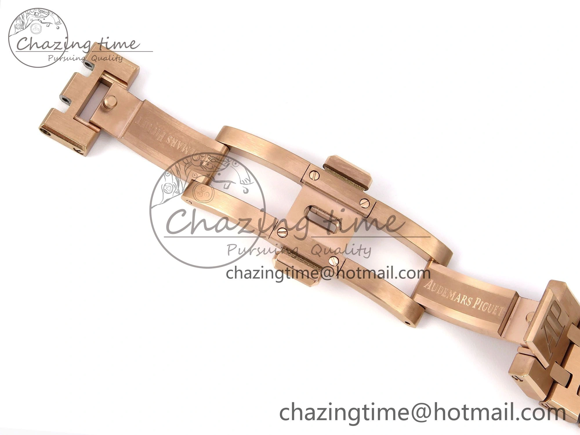 Royal Oak 37mm 15450 RG Rainbow Diamonds Bezel IPF Best Edition RG Dial on RG Bracelet SA3120 Super Clone
