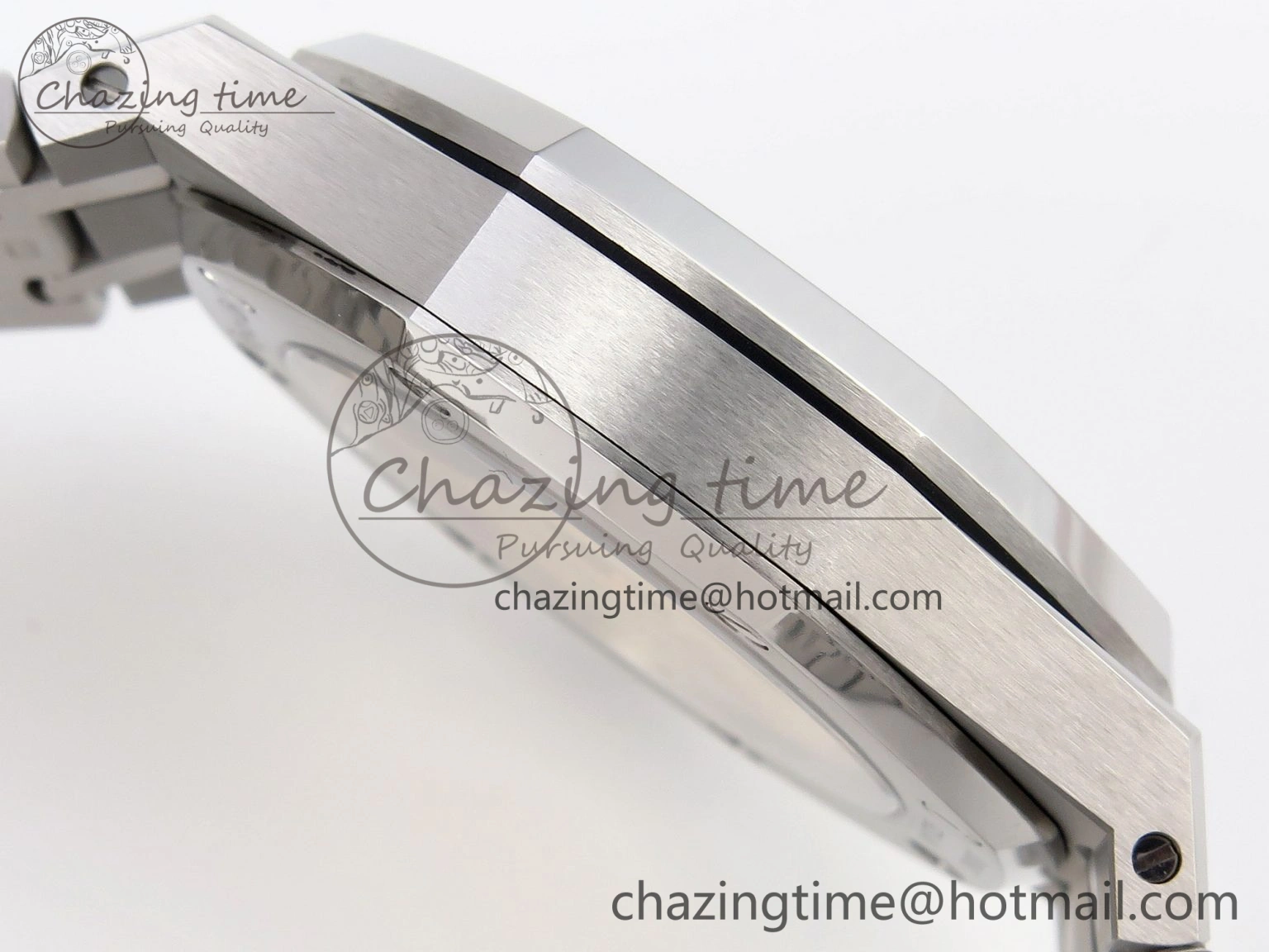 Royal Oak 37mm 15450 SS APSF 1:1 Best Edition Gray Textured Dial on SS Bracelet SA3120 Super Clone