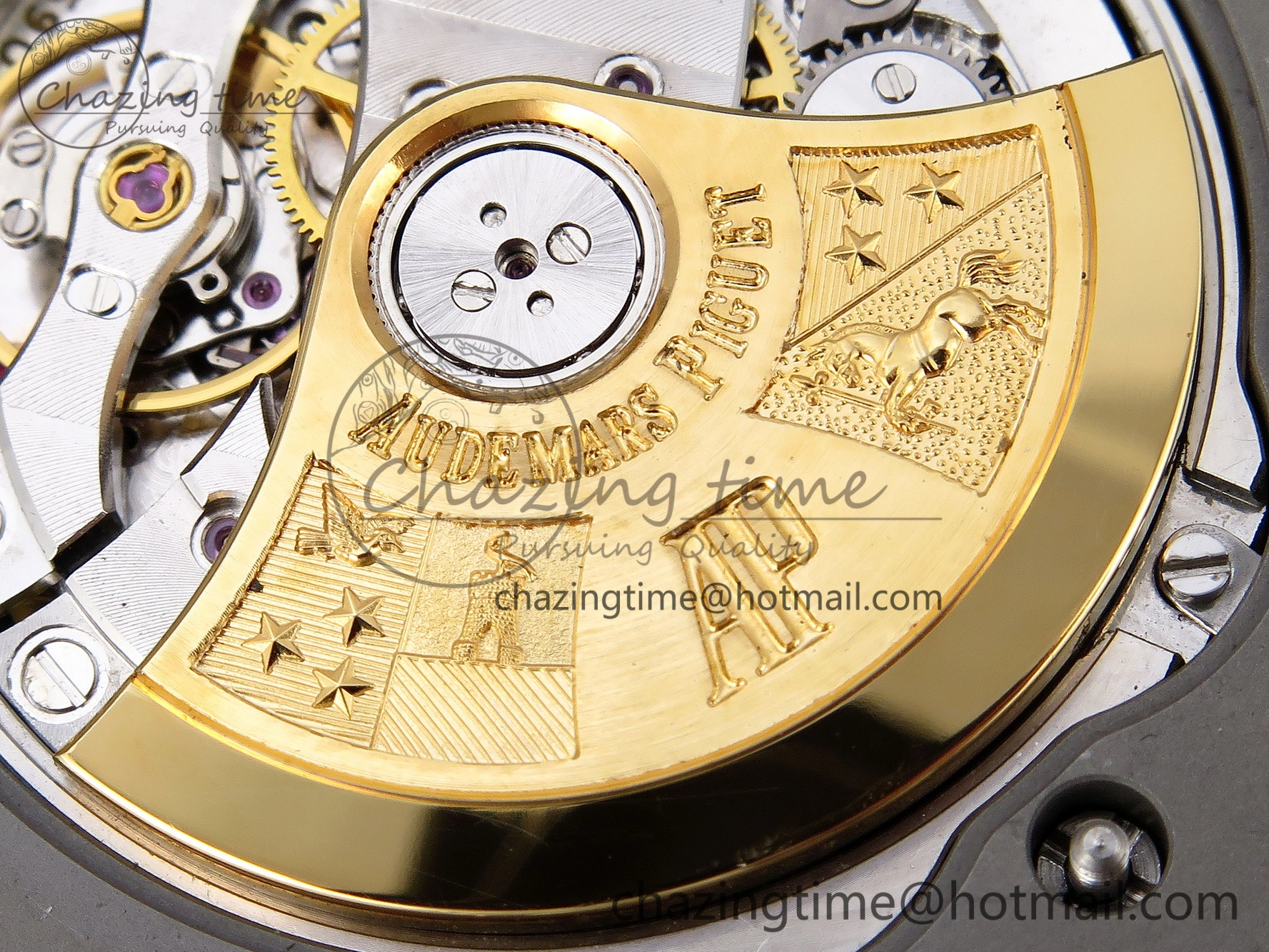Royal Oak 37mm 15450 SS APSF 1:1 Best Edition Gray Textured Dial on SS Bracelet SA3120 Super Clone
