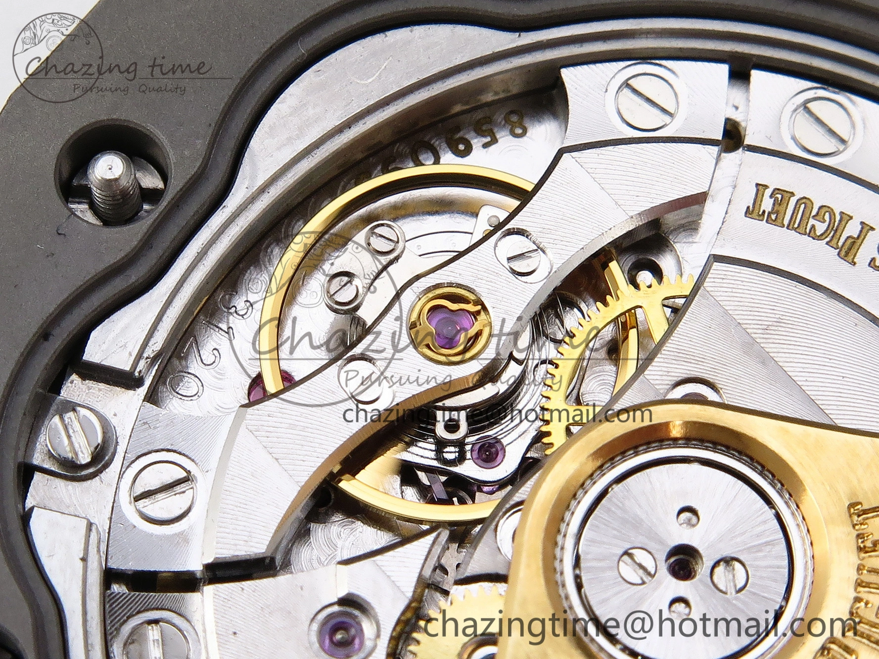 Royal Oak 37mm 15450 SS APSF 1:1 Best Edition Gray Textured Dial on SS Bracelet SA3120 Super Clone