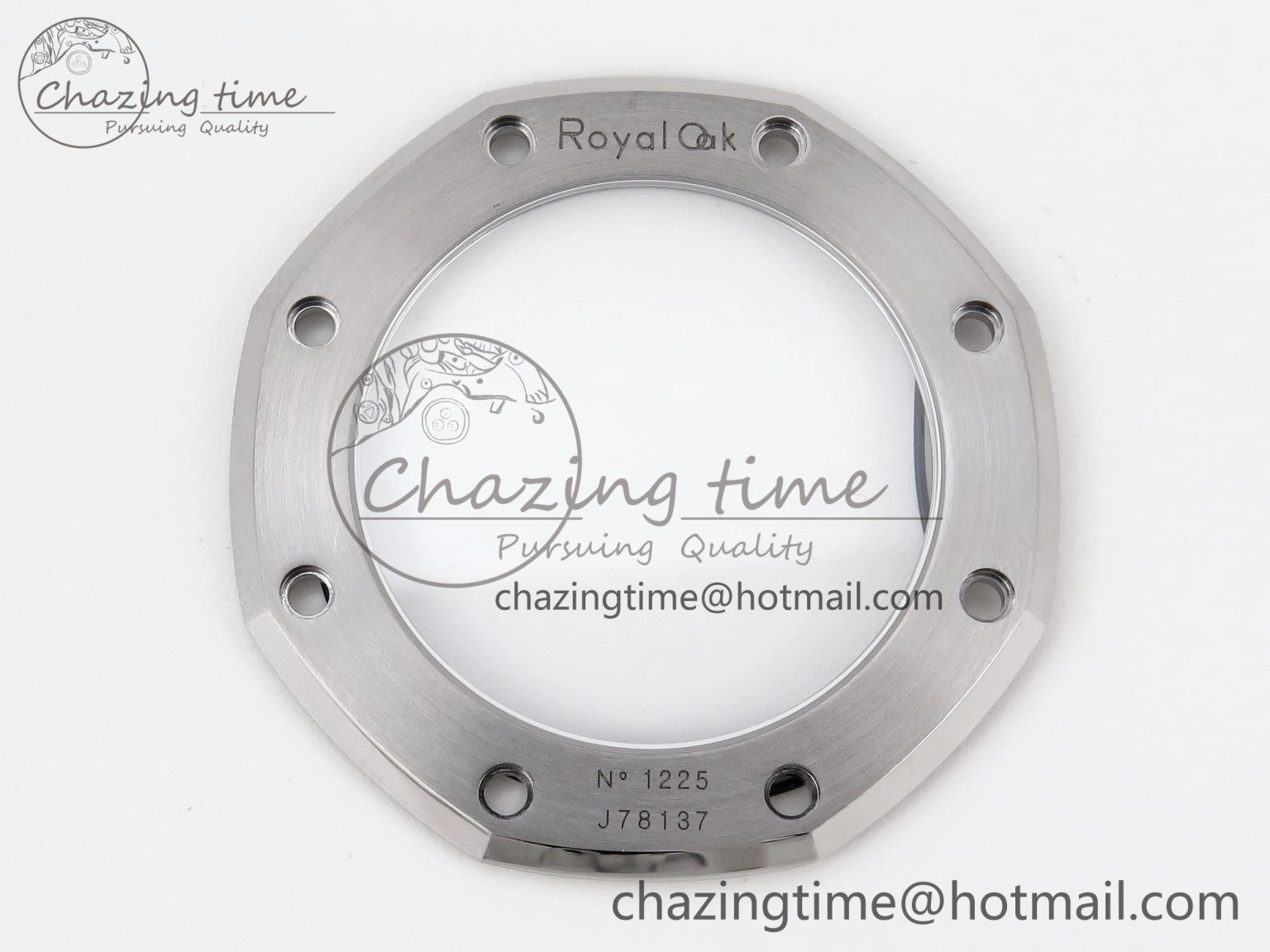Royal Oak 37mm 15450 SS APSF 1:1 Best Edition Gray Textured Dial on SS Bracelet SA3120 Super Clone