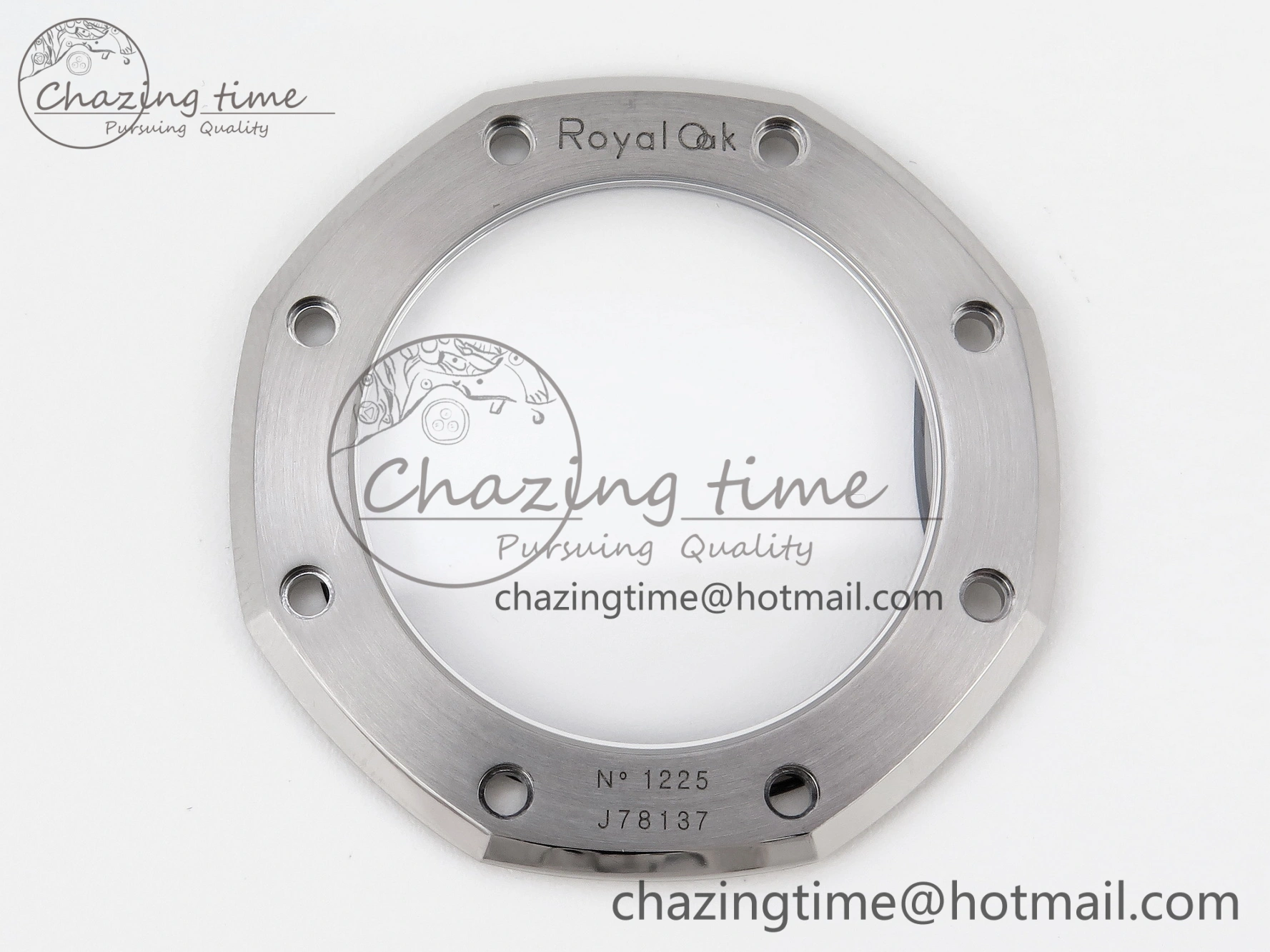 Royal Oak 37mm 15450 SS APSF 1:1 Best Edition Gray Textured Dial on SS Bracelet SA3120 Super Clone