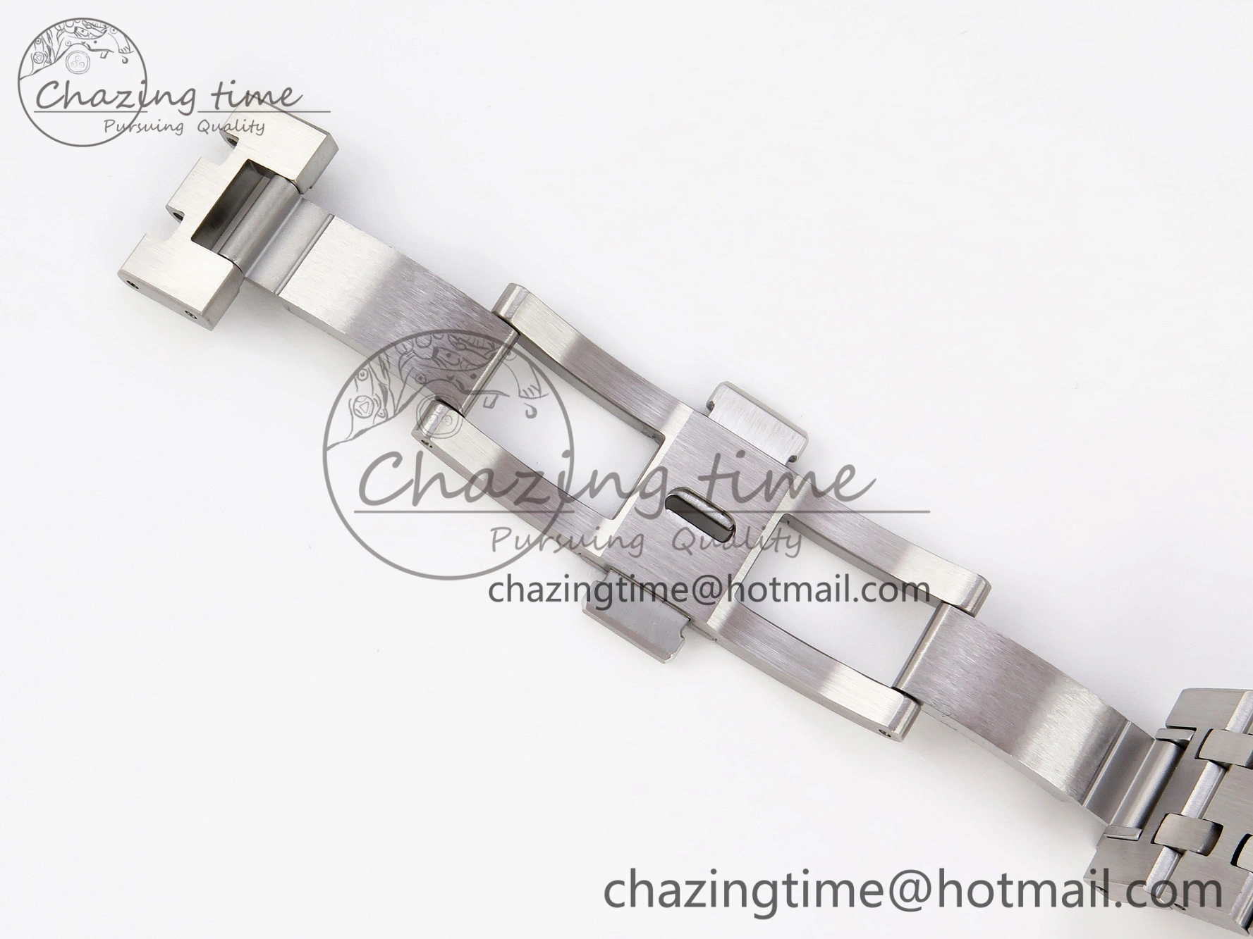 Royal Oak 37mm 15450 SS APSF 1:1 Best Edition Gray Textured Dial on SS Bracelet SA3120 Super Clone