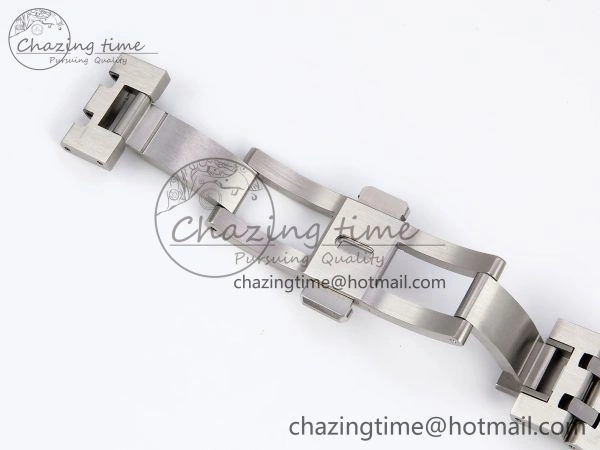 Royal Oak 37mm 15450 SS Diamonds Bezel IPF Best Edition Gray Dial on SS Bracelet SA3120 Super Clone