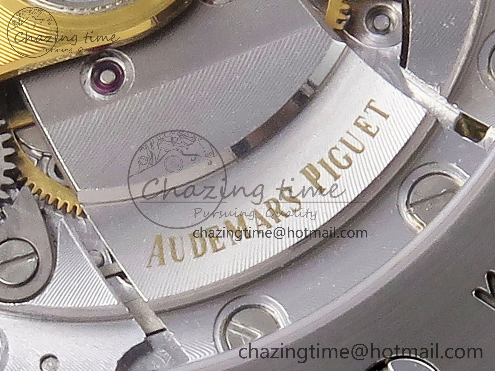 Royal Oak 37mm 15450 SS Diamonds Bezel IPF Best Edition Gray Dial on SS Bracelet SA3120 Super Clone