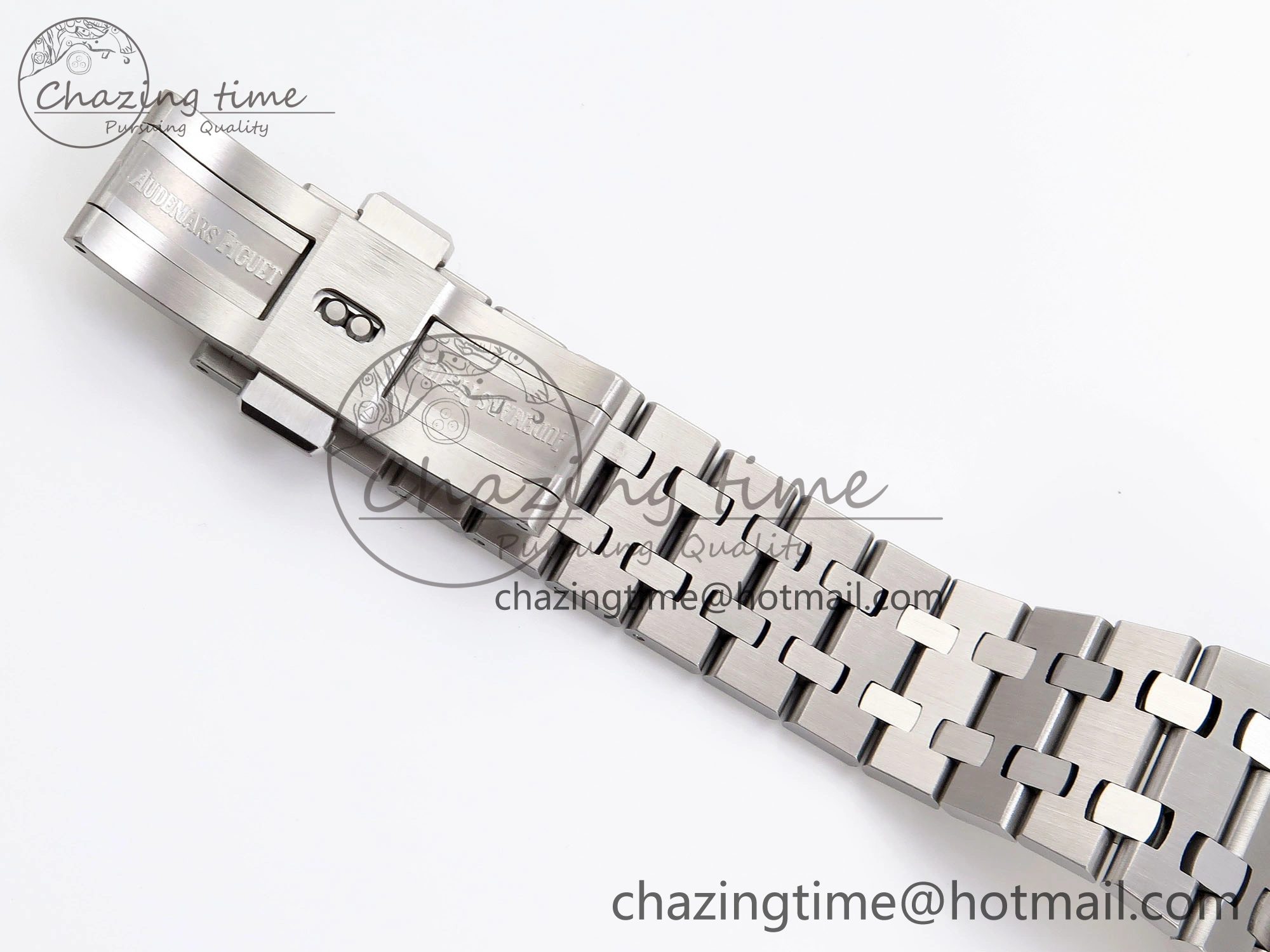 Royal Oak 37mm 15450 SS IPF Best Edition Gray Dial on SS Bracelet SA3120 Super Clone